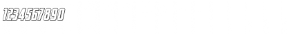 Captain Canaveral Outline Ital Outline Font Captain Canaveral Outline Ital Outline Font