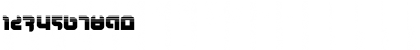 Combat Droid Halftone Regular Font Combat Droid Halftone Regular Font