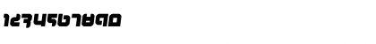 Combat Droid Semi-Italic Italic Font