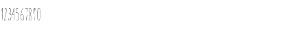 Aracne Ultra Condensed Light Ultra-condensed Light Font