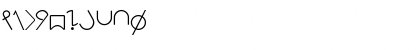aul001 Regular Font aul001 Regular Font