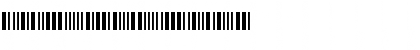 BC C39 Wide Regular Font BC C39 Wide Regular Font
