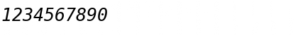 Bitstream Vera Sans Mono Oblique Font Bitstream Vera Sans Mono Oblique Font