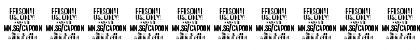 Capoon PERSONAL USE Medium Font