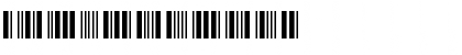 Code39FourRedA Normal Font