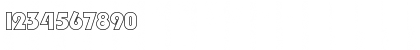 Hippo Cirilica Outline Regular Font