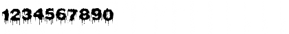 Bleeding Fonts Regular Font Bleeding Fonts Regular Font