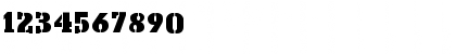 Charitable Seat Regular Font