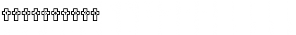 Cross Letters Regular Font Cross Letters Regular Font