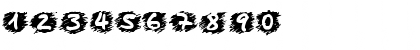 Highlighted Red Regular Font