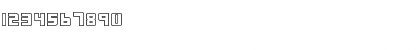 Random Hollow Regular Font