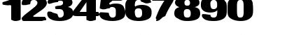 Widebristle Regular Font Widebristle Regular Font