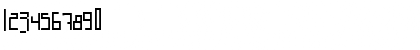 Wide Square Regular Font Wide Square Regular Font
