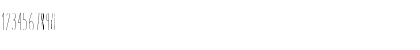 Aracne Ultra Condensed Light Ultra-condensed Light Font