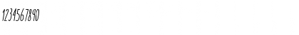 Aracne Ultra Condensed Regular Italic Ultra-condensed Regular Italic Font