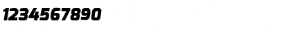 Exo Black Italic Font