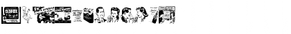 OldTimeDings Set 1 Regular Font OldTimeDings Set 1 Regular Font