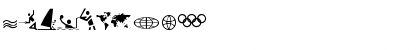 Olympicons Regular Font Olympicons Regular Font