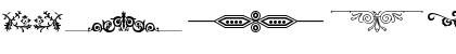 Ornamental Decoration II Regular Font Ornamental Decoration II Regular Font