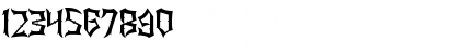 ASGORE Regular Font ASGORE Regular Font