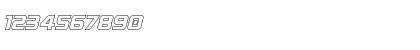 Astro Armada Outline Italic Regular Font Astro Armada Outline Italic Regular Font