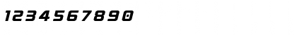 Astro Armada Title Italic Regular Font