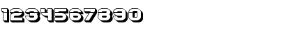 Blader Extended 3D Regular Font Blader Extended 3D Regular Font