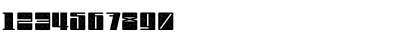 Bloxy Stamped Regular Font
