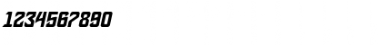 Brutals Tilted Regular Font