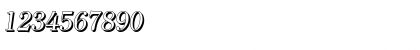 ClearfaceShadow Italic Font ClearfaceShadow Italic Font