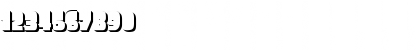 FROS BOLD Shadow Regular Font