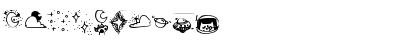 Galaxy_dingbats Regular Font Galaxy_dingbats Regular Font