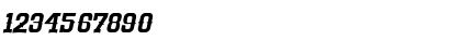 Glamour Wave Italic Font