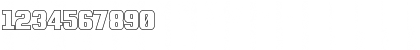 Golden Dragon Outline Font
