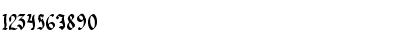 Gothic Notausgang Regular Font Gothic Notausgang Regular Font