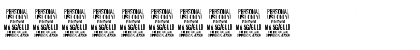 Guld Script Color PERSONAL Regular Font Guld Script Color PERSONAL Regular Font
