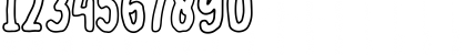 halloween outline Regular Font