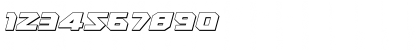Heavy Copper 3D Italic Italic Font