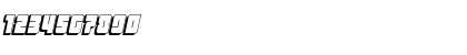 Homebase Super 3D Italic Regular Font Homebase Super 3D Italic Regular Font