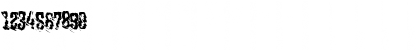 horrorCORE Regular Font horrorCORE Regular Font