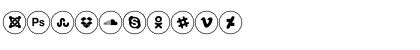 Icons Social Media 2 Regular Font Icons Social Media 2 Regular Font