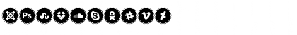 Icons Social Media 3 Regular Font Icons Social Media 3 Regular Font