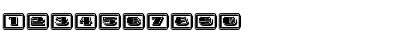 Idiot Capitals Filled Regular Font