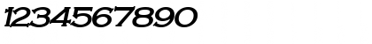 CobaltWide BoldItalic Font