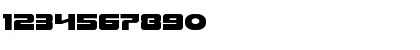 Laser Corps Expanded Regular Font