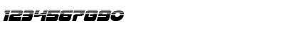 Laser Corps Halftone Italic Regular Font Laser Corps Halftone Italic Regular Font