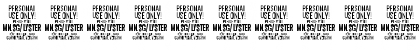 Lyster PERSONAL USE ONLY Regular Font