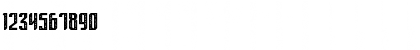 MIDELTONE ROUGH Regular Font