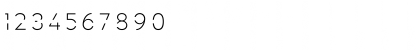 Minimum CAPS Font