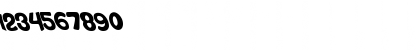 Monsterize Oblique Font Monsterize Oblique Font